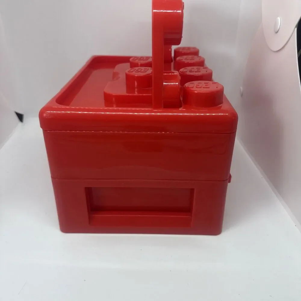 ICONIC Lego 2011 Red Brick Storage Carry Case Drawer & Handle (Retired)
